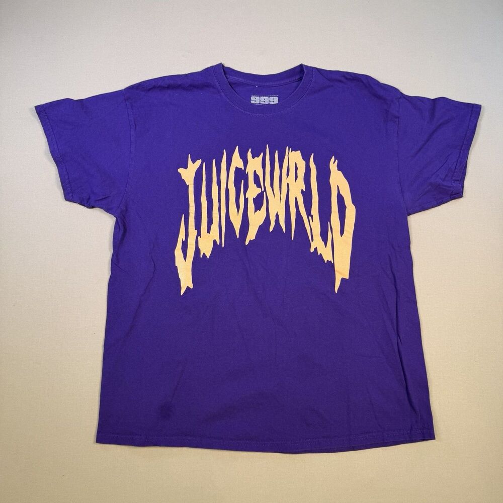 Juice WRLD World Domination Tour Club 999 Hip Hop Tee XL Graphic Rap T Shirt